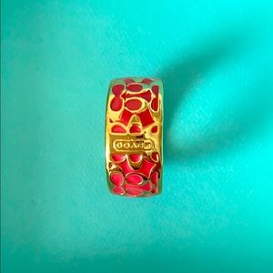 Authentic Coach ring